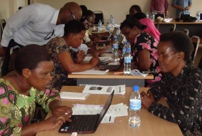 Training session for mobile clinic pilot program